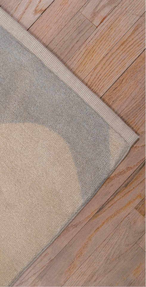 Vintage Art Deco Area Rug (12' x 13')